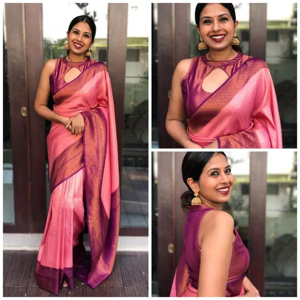 Pink_Embellished_Banarasi_Jacquard_Saree_(Pink)